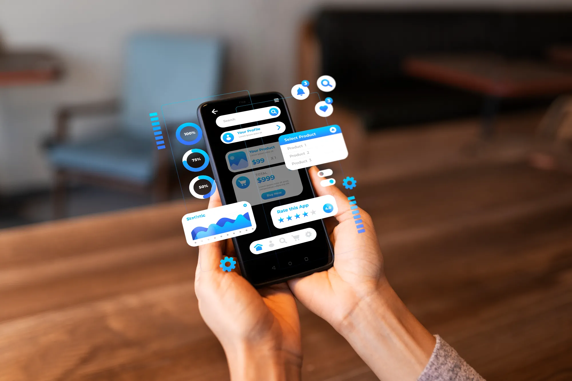 Companie de dezvoltare aplicații Flutter adaptată nevoilor dumneavoastră